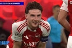 明年再冲欧冠！赖斯完场后表情：嘴角上扬轻轻摇头，眼神仍坚定